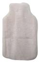 Kuschel Wärmflasche im Fellbezug 2L-weiß